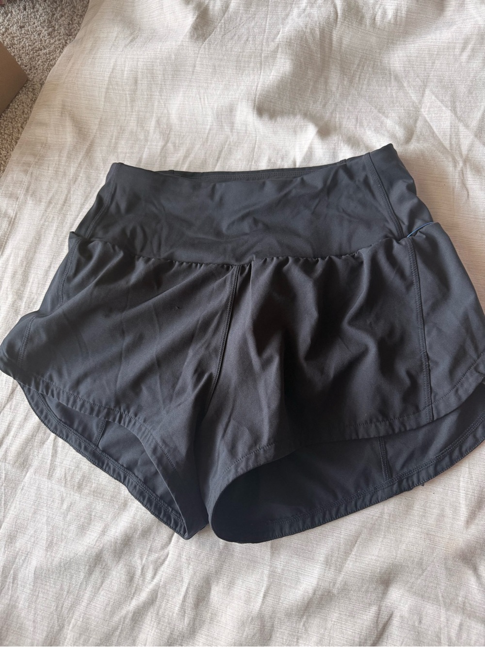 Women's Black Active Skort Shorts - Stretch Performance Fit
